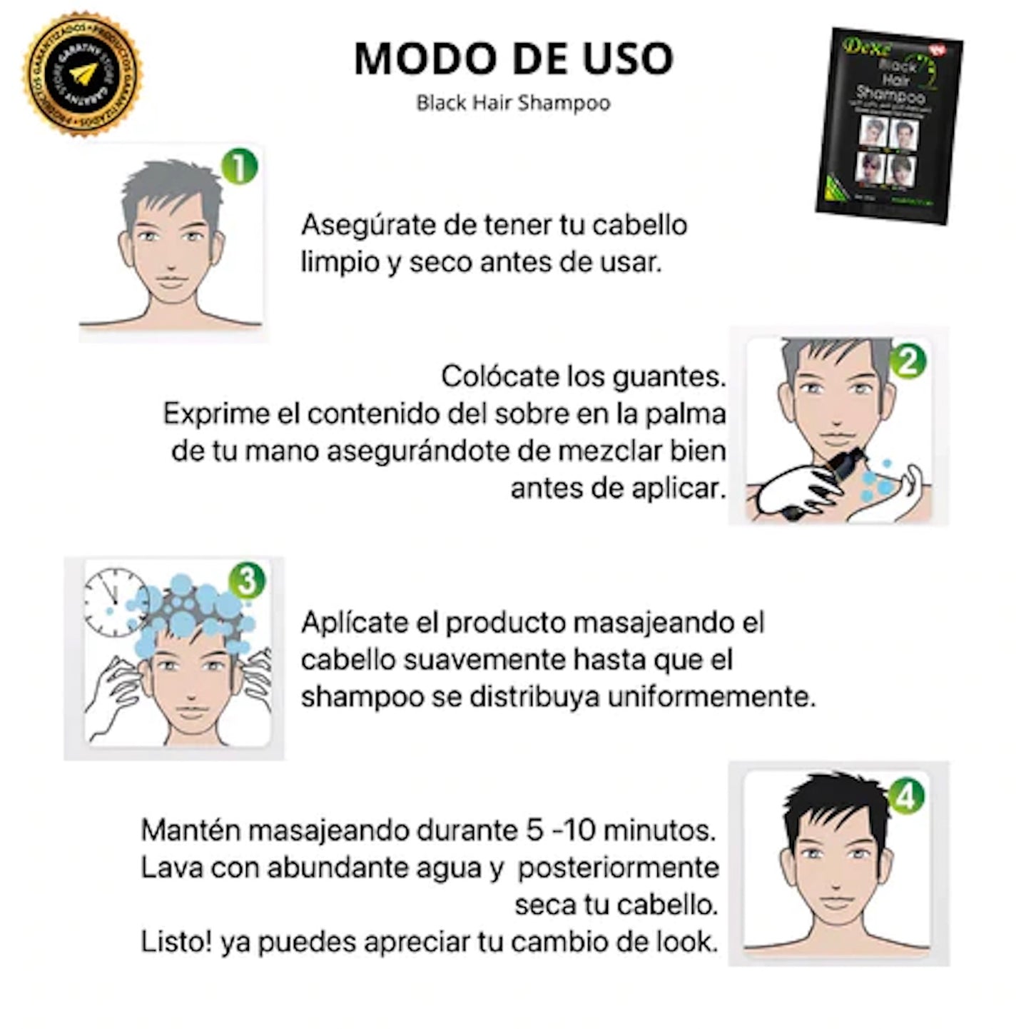 SHAMPOO NEGRO CUBRECANAS - EYE